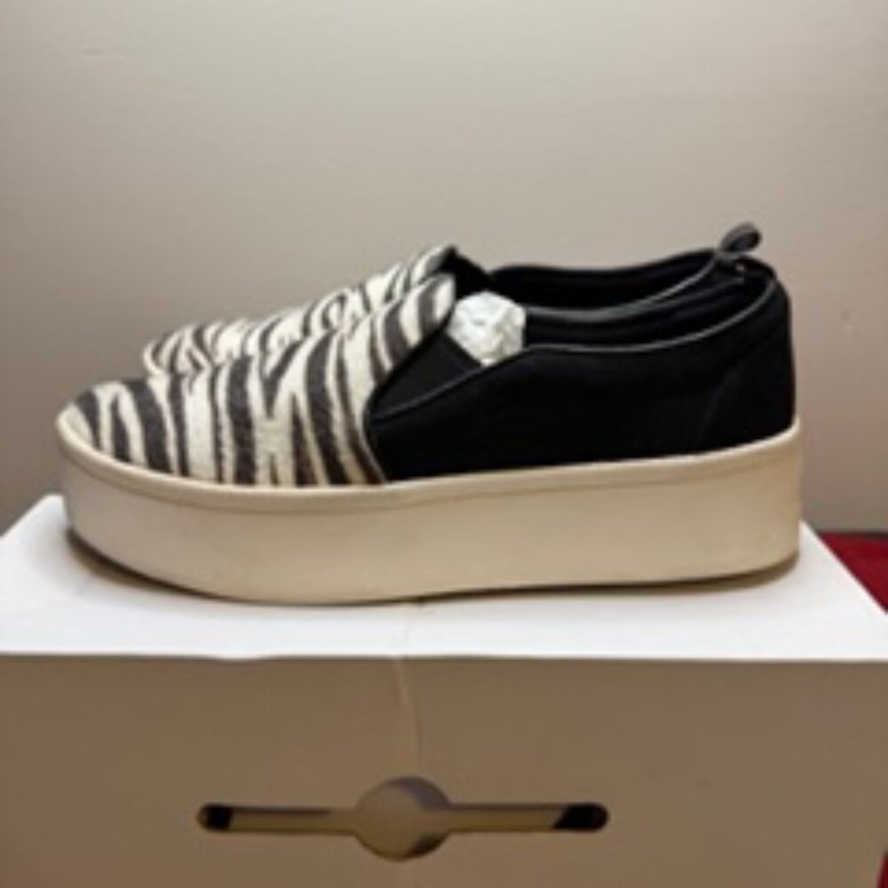Aldo Zebra Print Platform Slip‑Ons – Size 7 - Picture 5 of 7